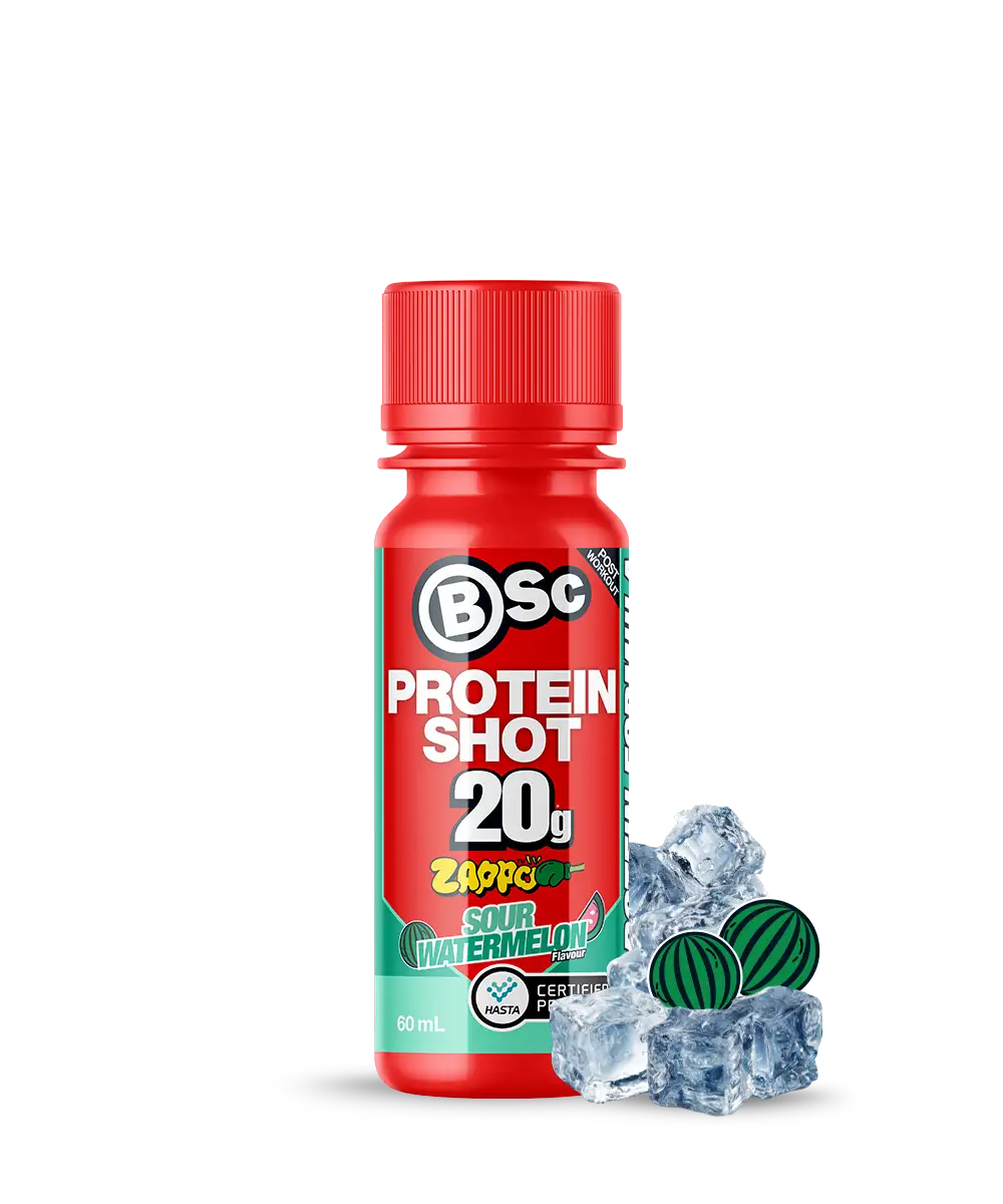 BSc 20g Protein Shot Zappo 12 Pack - Sour Watermelon