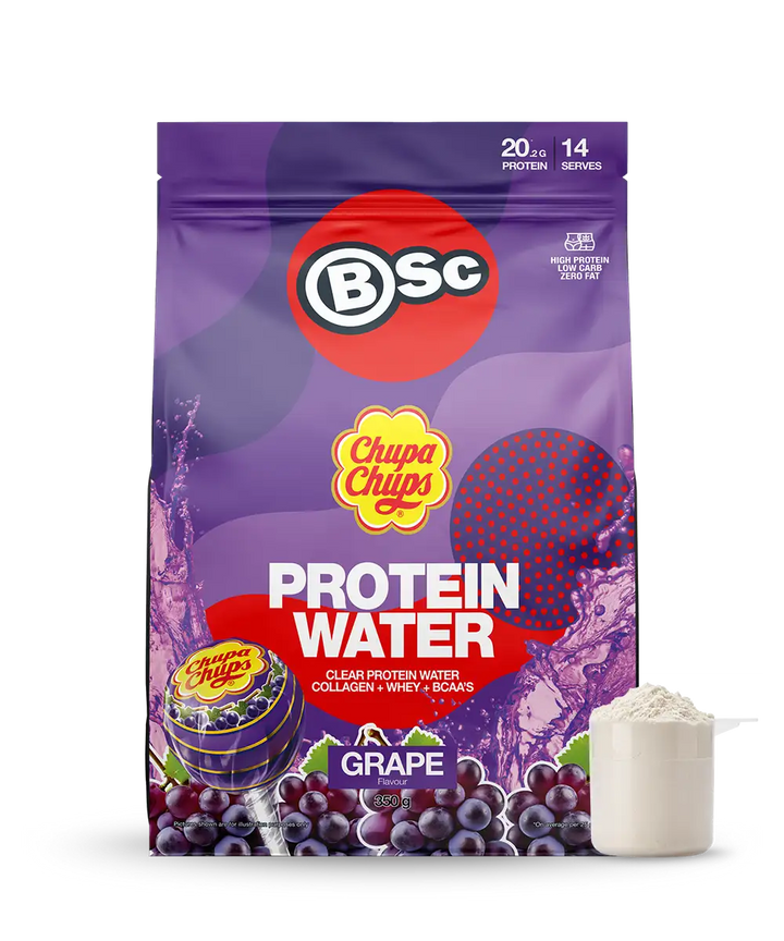 BSc x Chupa Chups Protein Water - Grape 350g