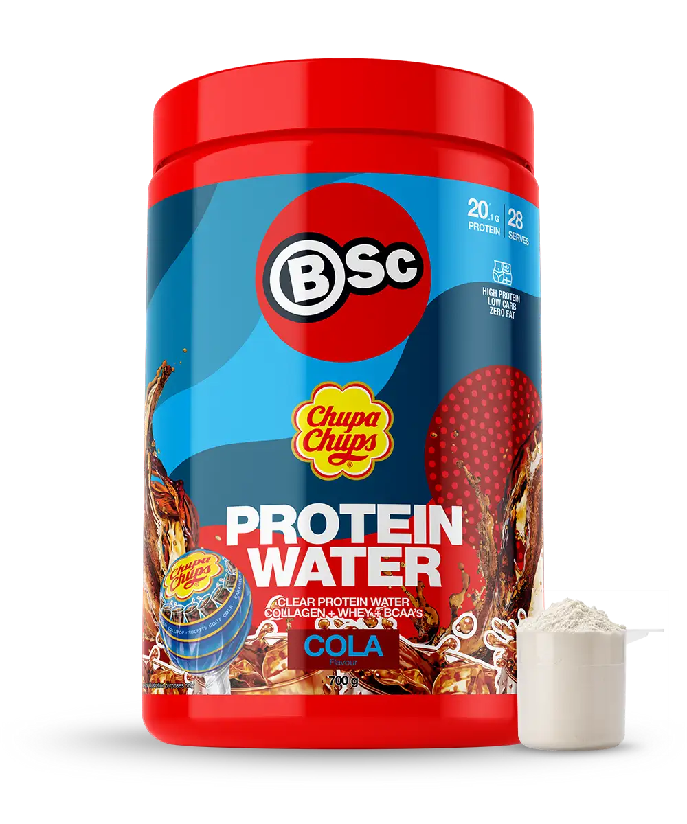 BSc x Chupa Chups Protein Water - Cola 700g