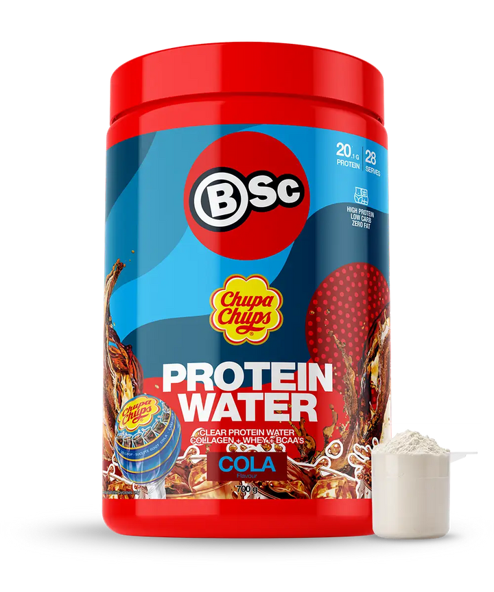 BSc x Chupa Chups Protein Water - Cola 700g