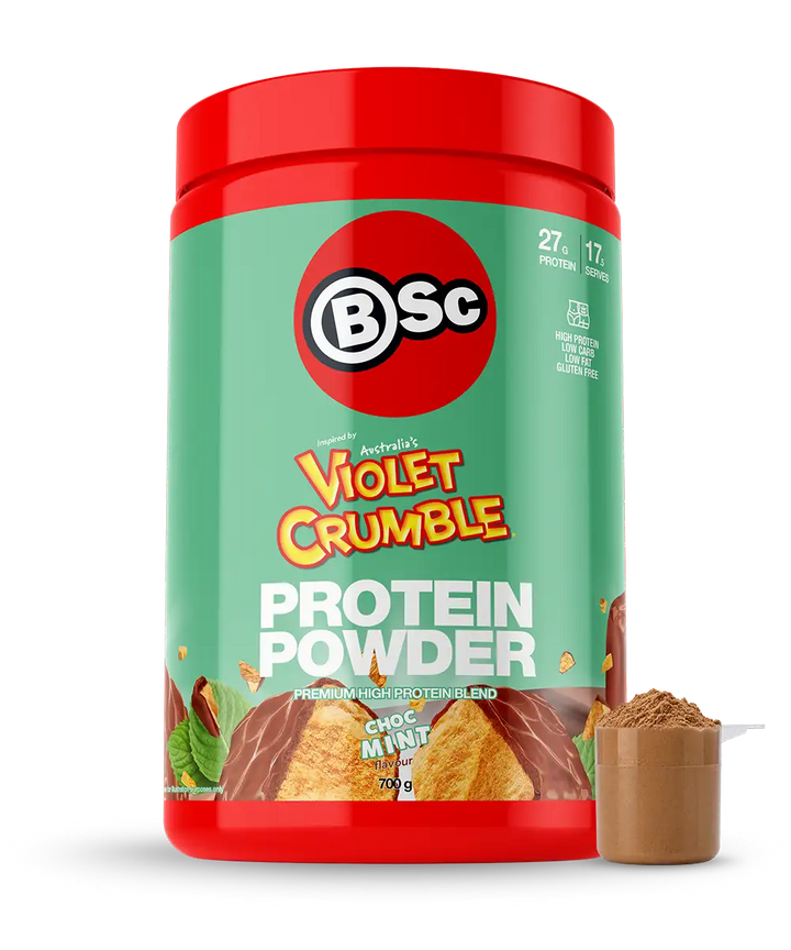 BSc x Violet Crumble Protein Powder - Choc Mint 700g