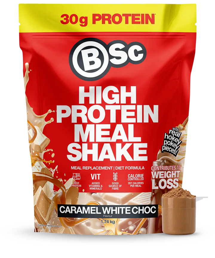 High Protein Meal Shake - Caramel White Choc 1.74kg