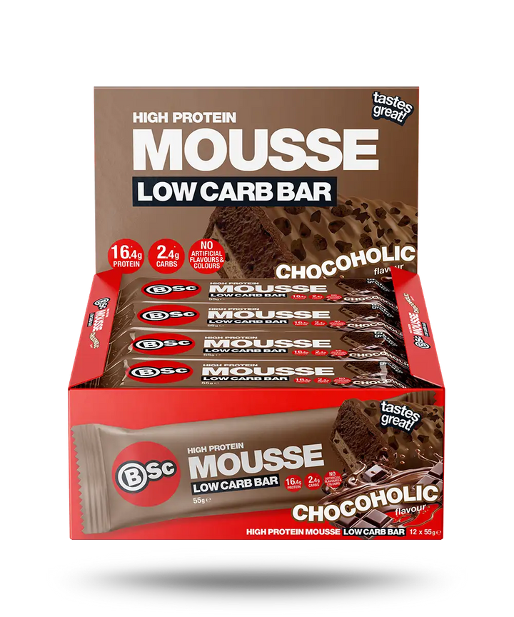 High Protein Low Carb Mousse Bar 12 Pack