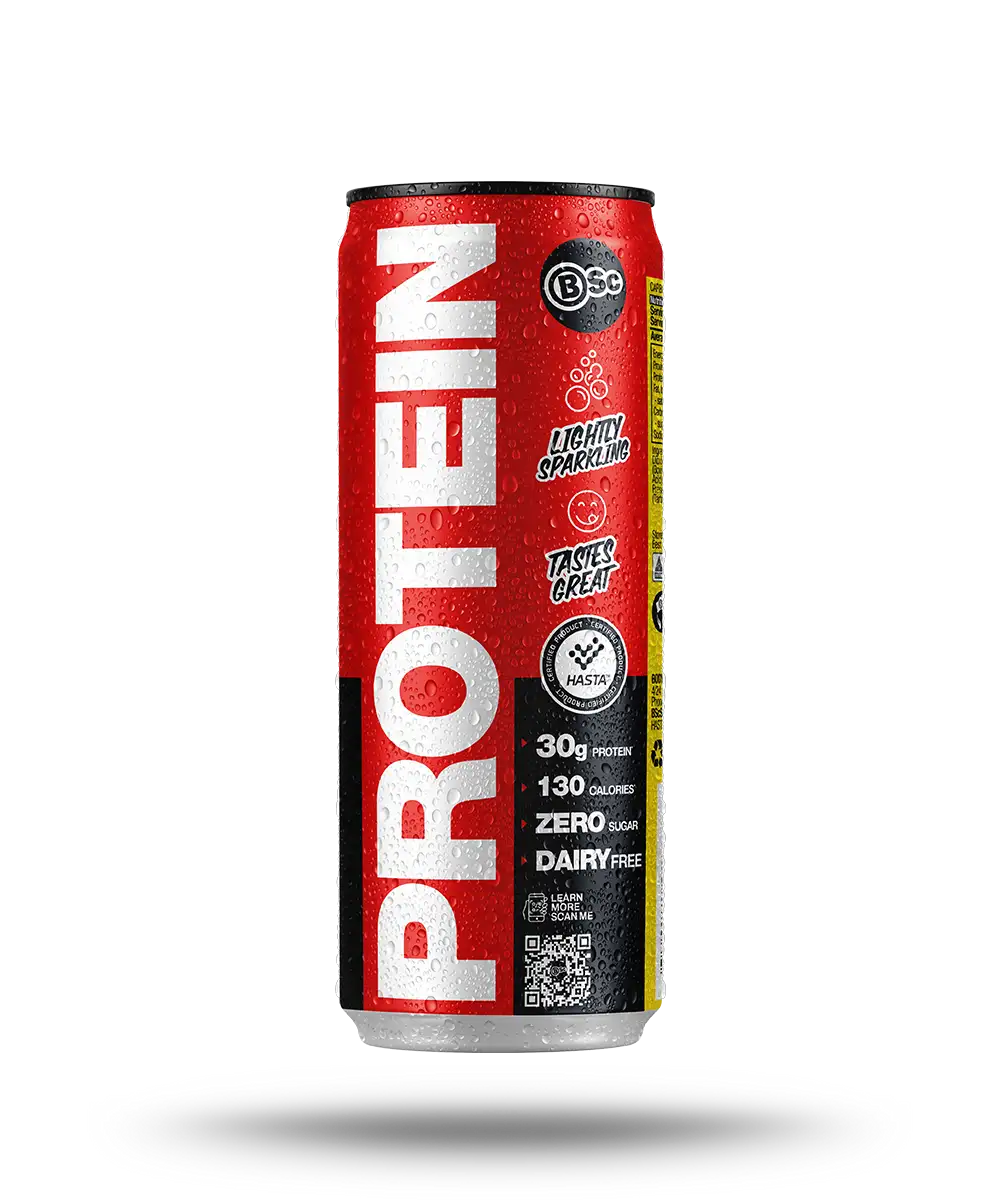 BSc 30g Protein Water Can - Lemon Soda 355ml - can