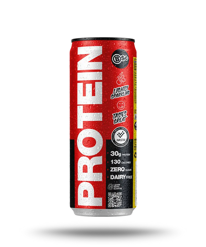 BSc 30g Protein Water Can - Lemon Soda 355ml - can