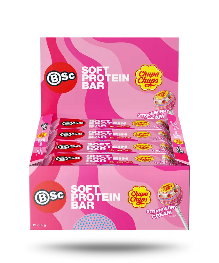 BSc x Chupa Chups Soft Protein Bar 12 Pack